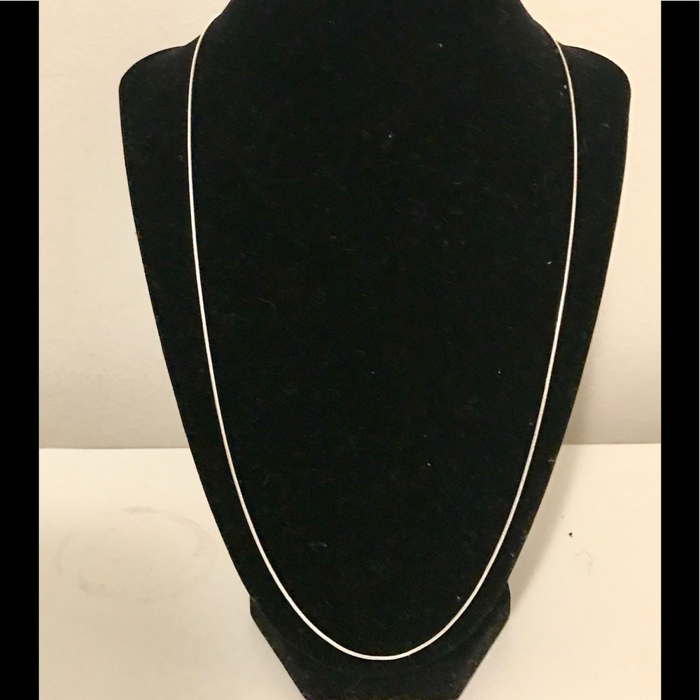Beautiful 22 inch Silver Snake Chain
